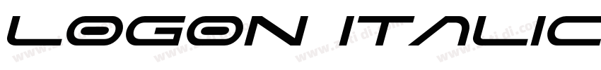 logon italic字体转换